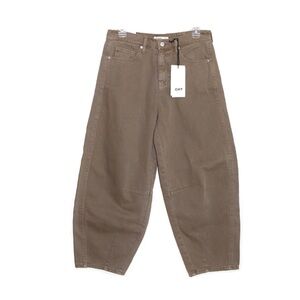 Oat New York High Rise Barrel Leg Jeans 6/28
